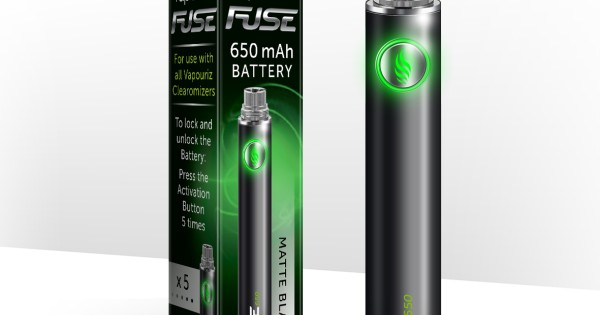 Vapouriz Fuse Battery 650mAh Black